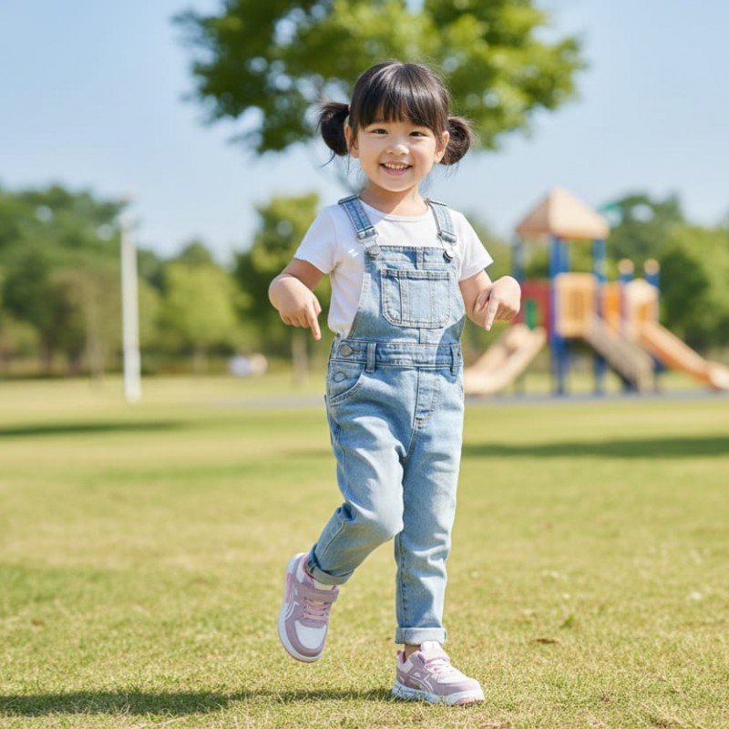 Hammırcek Happy Kids – Şık ve Sevimli Kız Çocuk Spor Ayakkabı
