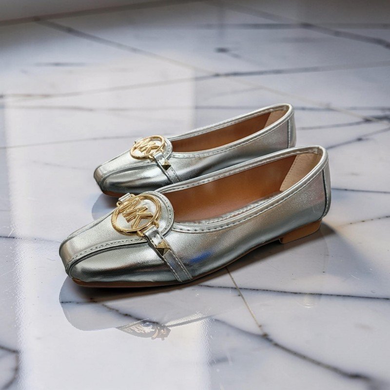 Michael Kors Stil Gümüş Babet