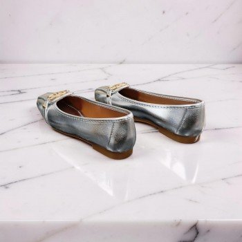 Michael Kors Stil Gümüş Babet